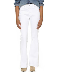 weiße Schlagjeans von AG Jeans