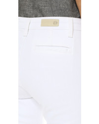 weiße Schlagjeans von AG Jeans