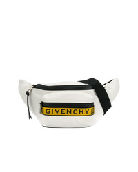 weiße Segeltuch Bauchtasche von Givenchy