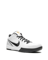 weiße Segeltuch niedrige Sneakers mit Karomuster von Nike