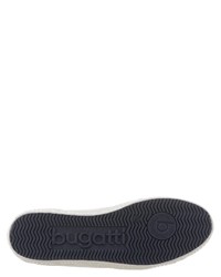 weiße Segeltuch niedrige Sneakers von Bugatti