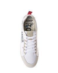 weiße Segeltuch niedrige Sneakers von Camp David