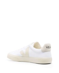 weiße Segeltuch niedrige Sneakers von Veja