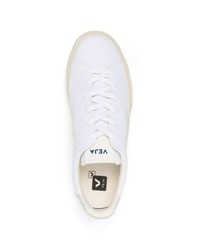 weiße Segeltuch niedrige Sneakers von Veja