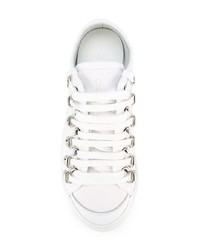 weiße Segeltuch niedrige Sneakers von JW Anderson