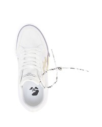 weiße Segeltuch niedrige Sneakers von Off-White