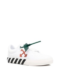 weiße Segeltuch niedrige Sneakers von Off-White