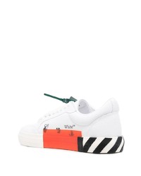 weiße Segeltuch niedrige Sneakers von Off-White