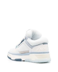 weiße Segeltuch niedrige Sneakers von Amiri