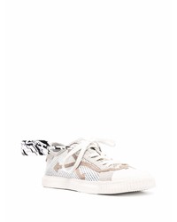 weiße Segeltuch niedrige Sneakers von Off-White