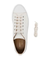 weiße Segeltuch niedrige Sneakers von Common Projects