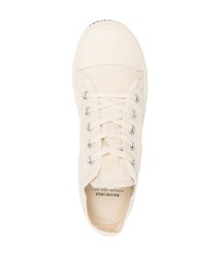 weiße Segeltuch niedrige Sneakers von Balenciaga