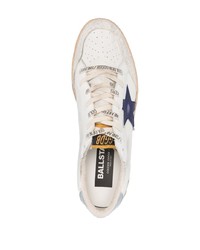 weiße Segeltuch niedrige Sneakers von Golden Goose