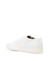 weiße Segeltuch niedrige Sneakers von Common Projects