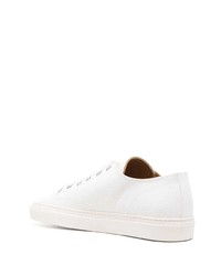 weiße Segeltuch niedrige Sneakers von Common Projects