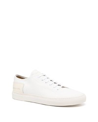 weiße Segeltuch niedrige Sneakers von Common Projects