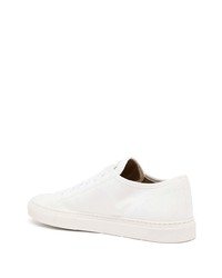 weiße Segeltuch niedrige Sneakers von Common Projects