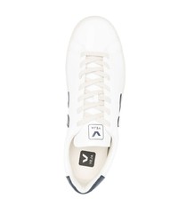 weiße Segeltuch niedrige Sneakers von Veja