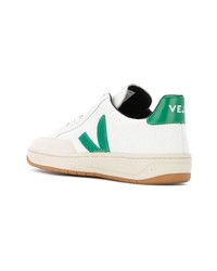 weiße Segeltuch niedrige Sneakers von Veja