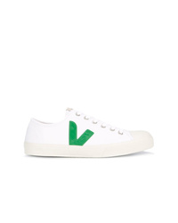 weiße Segeltuch niedrige Sneakers von Veja