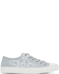 weiße Segeltuch niedrige Sneakers von Vivienne Westwood