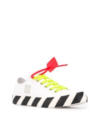 weiße Segeltuch niedrige Sneakers von Off-White