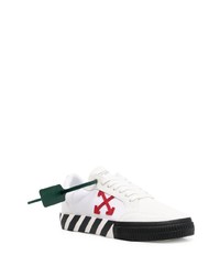 weiße Segeltuch niedrige Sneakers von Off-White