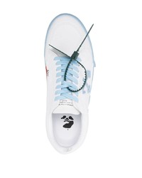 weiße Segeltuch niedrige Sneakers von Off-White
