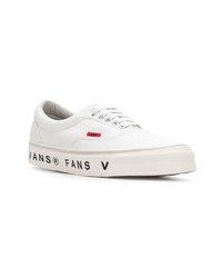 weiße Segeltuch niedrige Sneakers von Vans