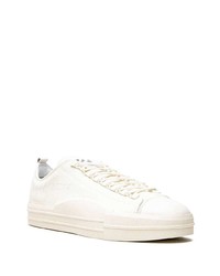 weiße Segeltuch niedrige Sneakers von adidas