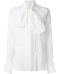 weiße Seide Bluse von Chloé