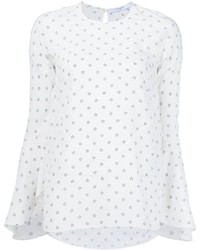 weiße Seide Bluse von Givenchy