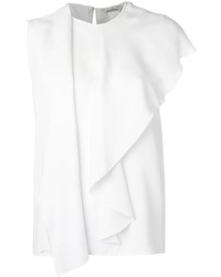 weiße Seide Bluse von Max Mara