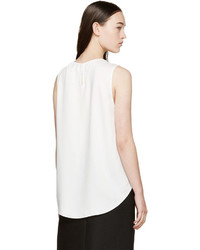 weiße Seide Bluse von 3.1 Phillip Lim