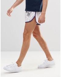 weiße Seideshorts von Siksilk