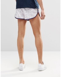 weiße Seideshorts von Siksilk