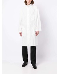 weiße Shirtjacke von Yohji Yamamoto