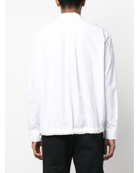 weiße Shirtjacke von Sacai