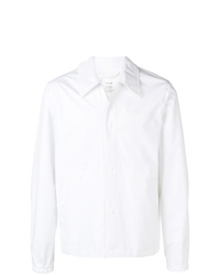 weiße Shirtjacke von Helmut Lang