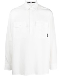 weiße Shirtjacke von Karl Lagerfeld