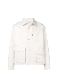 weiße Shirtjacke von Lanvin