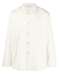 weiße Shirtjacke von Lemaire