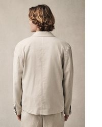 weiße Shirtjacke von next