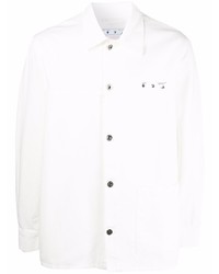 weiße Shirtjacke von Off-White