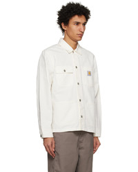 weiße Shirtjacke von CARHARTT WORK IN PROGRESS