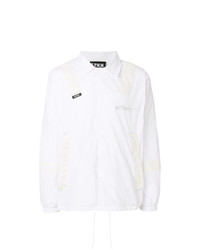 weiße Shirtjacke von Upww