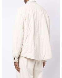 weiße Shirtjacke von Rito Structure