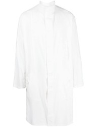 weiße Shirtjacke von Yohji Yamamoto