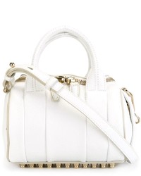 weiße Shopper Tasche aus Leder von Alexander Wang