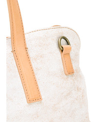 weiße Shopper Tasche aus Leder von Officine Creative